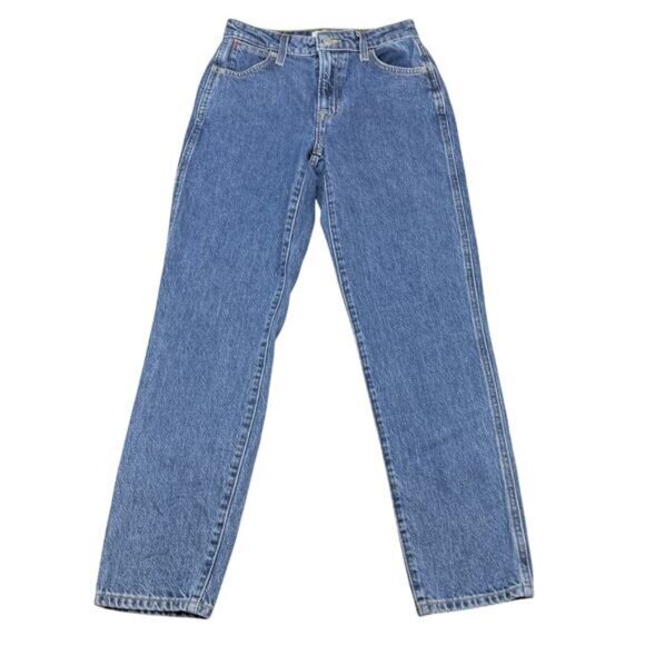 SUNDAY BEST Aritzia Zola Mom High Rise Tapered Leg Jean Size 00 - Picture 2 of 6